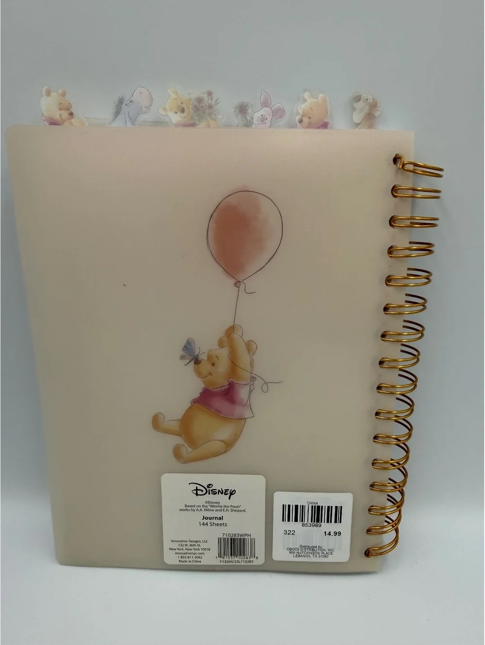 Disney Winnie the Pooh Kindness Always Spiral Journal